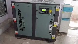 🔧 25 HP Dynamic Screw Air Compressor | Complete Installation & Setup | Industrial Grade