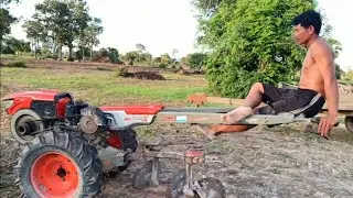 VL27, Amazing Walking Tractor Kubota ZT140