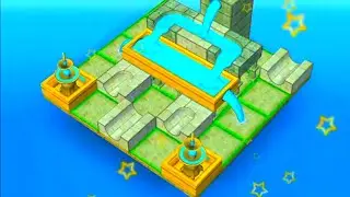 flow water || Flow water 3D - android gameplay  || @RUDALG19K_GAMING  @rudalg19k