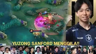 SANFORD MENGAMUK 😱REAKSI STREAMER YUZONG SANFORD VS YG|| SWISS STAGE M7 WORLD CHAMPIONSHIP 
