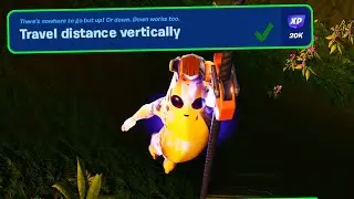 How to EASILY Travel distance vertically (500) | Fortnite Week 5 Challenge Guide