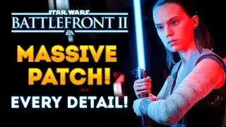 Star Wars Battlefront 2 - HUGE Patch Update! JetPack Cargo, Hero Changes & Skins, New Arcade Maps!