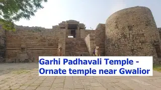 Garhi Padhavali &ndash; 10th Century Shiva Temple Ruins Inside a Fort | Morena, Madhya Pradesh