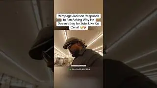 Rampage Jackson Responds to Fan Asking Why He #UFC #Rampage #Response #Chat ￼