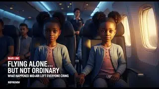Twin Girls Flying Alone Shocked The Crew &mdash; What Happened Mid-Air Left Passengers Crying | InspireNow