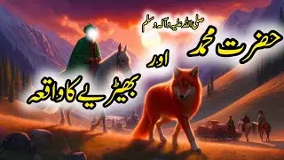 Prophet Muhammad ﷺ & the Wolf حضرت محمد صلی اللہ علیہ وآلہ وسلم اوربھیڑیے کا واقعہ | urdu/Hindi 