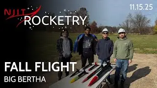 Big Bertha Launch | NJIT Student Rocket Launch | 11.15.25