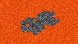The Nether is completely safe* in my Minecraft World