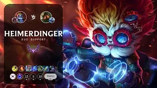 Heimerdinger Support vs Nautilus - KR Master Patch 13.11