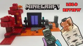 Lego the nether portal ambush review the correct version 😂