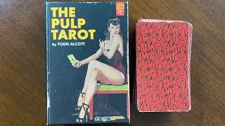 Honest Tarot Deck Review: The Pulp Tarot by Todd Alcott #madamadam #tarot #tarotreading #review