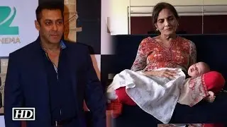Salman shares photograph of 'nanha Ahil' Watch video