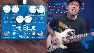 Volta 'The Blue' overdrive + boost pedal