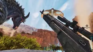 Vengando a mi wyvern en ARK  Survival Ascended