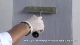 How to Apply Effetto Jeans- Ritver Wall Paints Special Effects