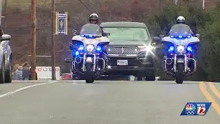 Fallen Virginia corrections officer Jeremy Hall makes final homecoming to Independence in process...