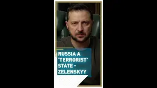 Zelenskyy: Russia a &lsquo;terrorist&rsquo; state