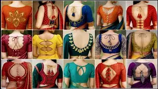 🎊💕boutique style blouse designs/latest blouse design Ideas/trending Blouse neck with sleeve