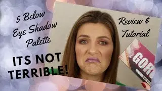 Testing 5 Below Eyeshadow | $5 Eye Shadow Palette | Smoke and Mirrors 
