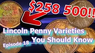 Lincoln Penny Varieties You Should Know Ep. 18 - 1909, 1925, 1952