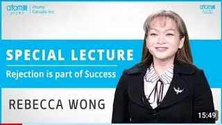 Special Lecture- Rebecca Wong[ATOMY CANADA Official] ATOMY CANADA #harpalatomy #atomycanada #atomy