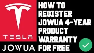 How To Register JOWUA Products For FREE 4-Year Warranty: Quick Tutorial Guide