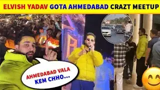 OMG 😨- Elvish Yadav Gota Ahmedabad Event Crowd So Big, Exit Became Impossible&hellip;&hellip;&hellip;.