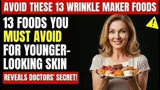 The 13 Skin-Aging Foods 87% Of Seniors Eat Daily MAKE YOU OLD (DON'T MISS THIS)