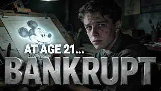 BANKRUPT at 21 &rarr; Lost His Character &rarr; Created Mickey Mouse
