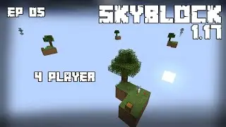 Skyblock 1.17 Ep05 - Curing the 1st Zombie Villager