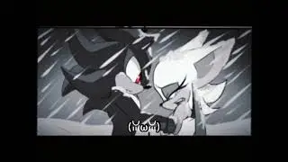 comic shadow x rouge 🤍🖤