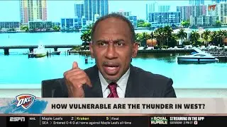 FIRST TAKE | They were expected too much - Stephen A. on how vulnerable are Thunder in the West