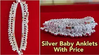 silver anklets for baby with price/latest silver anklets with price/anklets designs for kids