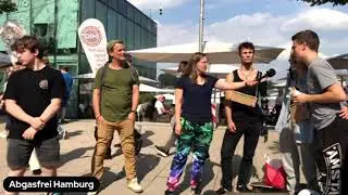 ABGASFREI Demo 15.08.2021 in Hamburg - LiveStream Interview in #GermanyRidersTalk #27