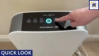 Quick Look: Alen 45i Air Purifier - 800 Sq ft Coverage - Wi-Fi connected - Multiple Filter Choices