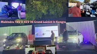 Power Meets the Hills 🚙⛰️ | Mahindra 7XO & XEV 9S Grand Launch in Kangra