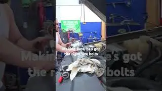 Checking the bolt size