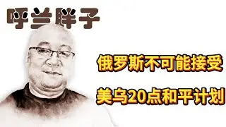 呼兰胖子：俄罗斯不可能接受美乌20点和平计划