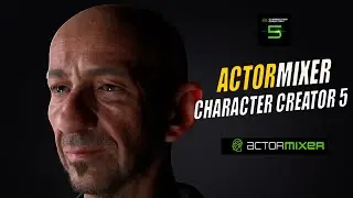 Crea personajes con ActorMixer en Character Creator 5