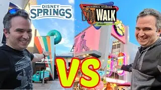 Disney Springs vs Universal's Citywalk