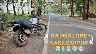 Bangalore to Sakleshpur Motorcycle Ride | Royal Enfield Himalayan| RIEOC  Brotherhood