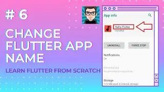 Change Flutter App Name Quickly | Easy Flutter Tutorial Series For Beginners