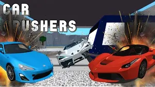 CRUSHING A $1,000,000 CAR! [Roblox Car Crushers]
