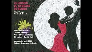 2025 Ch&oelig;ur du gymnase de Burier - Misa Tango de Palmeri