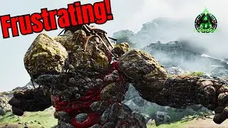 My Frustrating Time Taming a Rock Elemental!! - Ark Ascended Ragnarok