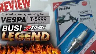 Busi 2Tak Vespa NGK T5999‼️Harga Harian Rasa Busi Iridium 2T
