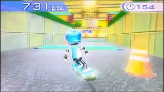 Wii fit plus skateboard area free 1427 points