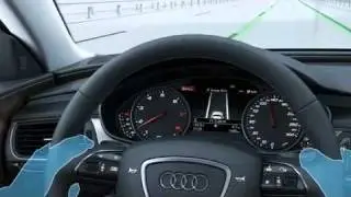 The Audi active lane assist