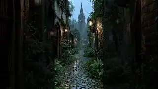 Would You Dare&hellip; Enter the Abandoned Village That Hides a Dark Magic Castle? 🌧️🏰&mdash; 🌑 Sylvaron Secrets
