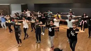 Jai ho dance practice...